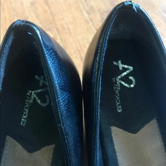 A2 Aerosoles Cheetah Leopard Print Heel Wedges 8 - Picture 4 of 8